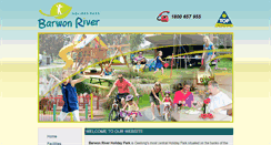 Desktop Screenshot of barwoncaravanpark.com.au